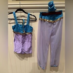 REVOLUTION Ladies Women’s Size Extra Small Purple & Teal Genie Dance Cos…